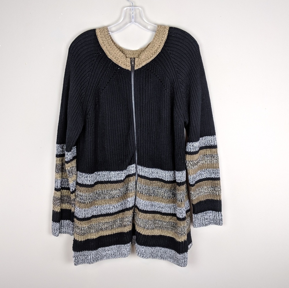 Curio | Anthro Knit Striped Sweater Dress - E40 - Picture 2 of 7